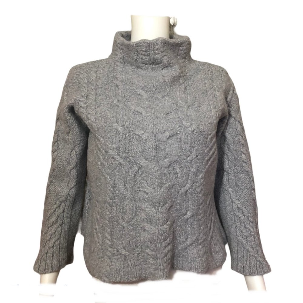 Aran Mor Ireland Merino Wool Cropped Top